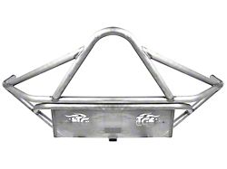 Rock Defense Front Bumper; Raw (05-15 Tacoma)