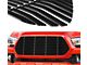 Rugged Billet Grille; Black (16-17 Tacoma w/o Front Parking Sensors)