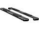 O-Mega II 6-Inch Oval Side Step Bars; Textured Black (05-23 Tacoma Double Cab)