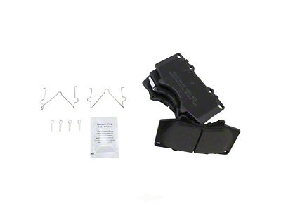 Semi-Metallic Brake Pads; Front Pair (05-15 Tacoma Pre Runner; 16-23 2WD Tacoma)