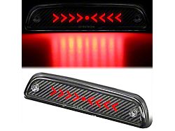 Sequential Arrow LED Third Brake Light; Black (05-15 Tacoma; 16-23 Tacoma Access Cab)