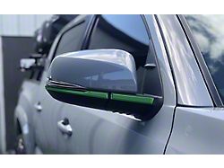 Side Mirror Accent Trim; Army Green (16-23 Tacoma w/ Mirror Blinkers)