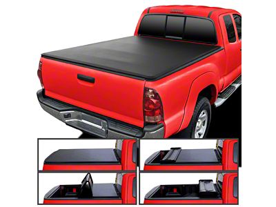 Soft Quad-Fold Tonneau Cover (05-15 Tacoma w/ 6-Foot Bed)