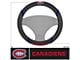 Steering Wheel Cover with Montreal Canadiens Logo (Universal; Some Adaptation May Be Required)
