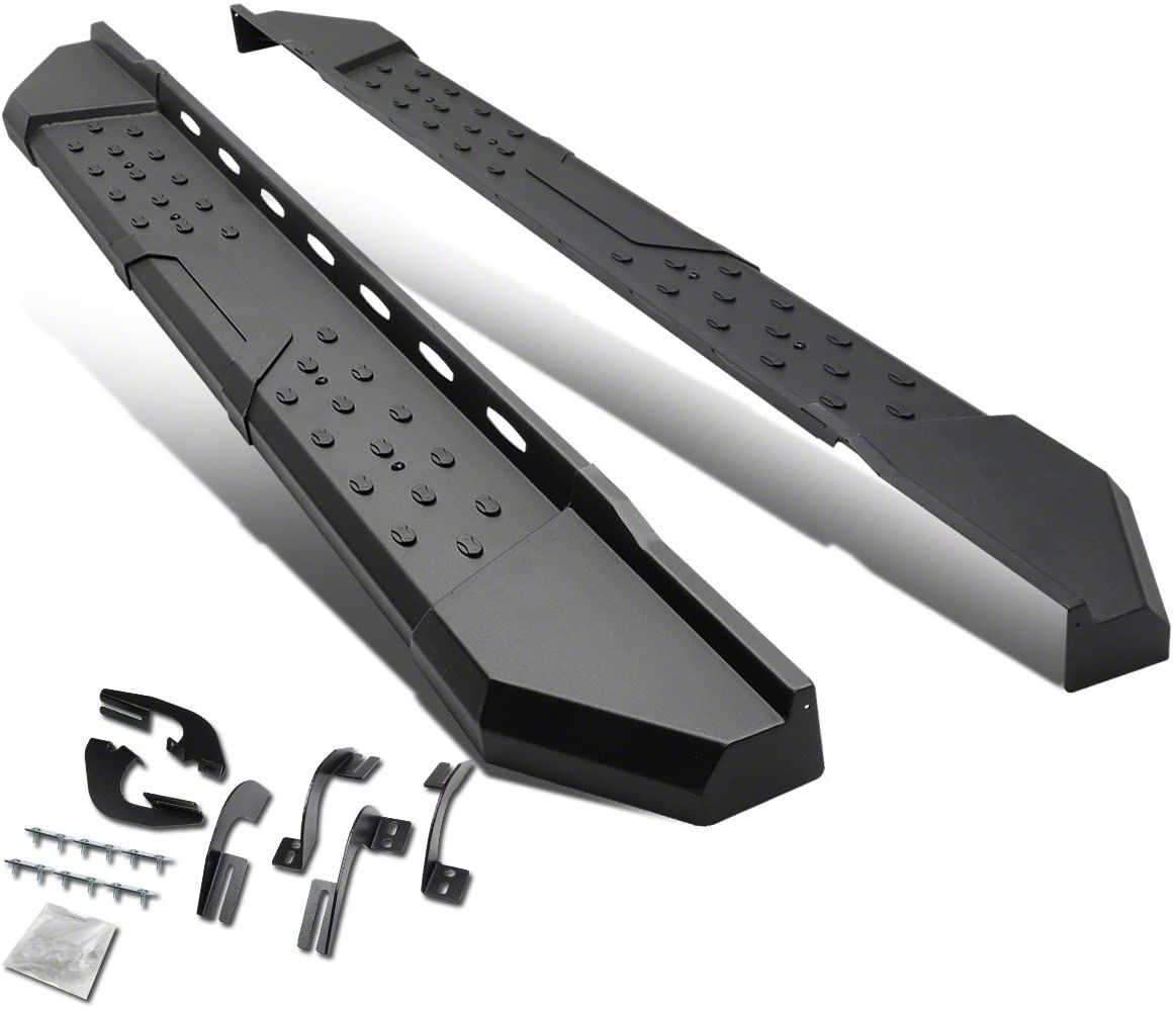 Tacoma 5.50-Inch Running Boards; Matte Black (05-21 Tacoma Access Cab ...