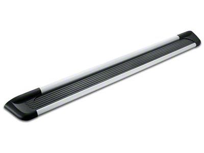 Sure-Grip Running Boards without Mounting Kit; Brushed Aluminum (05-23 Tacoma Double Cab)