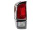 Tail Light; Black Housing; Red Clear Lens; Driver Side (20-23 Tacoma)