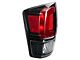 Tail Light; Black Housing; Red Clear Lens; Driver Side (17-19 Tacoma)