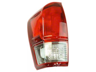 Tail Light; Black Housing; Smoked Lens; Driver Side (16-19 Tacoma TRD Off-Road, TRD Sport)