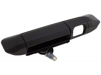 Tailgate Handle; Smooth Black (09-15 Tacoma)