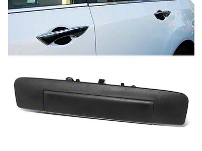 Tailgate Handle; Textured Black (05-08 Tacoma)