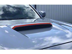 Upper Hood Scoop Line Accent; Gloss TRD Red (16-23 Tacoma)