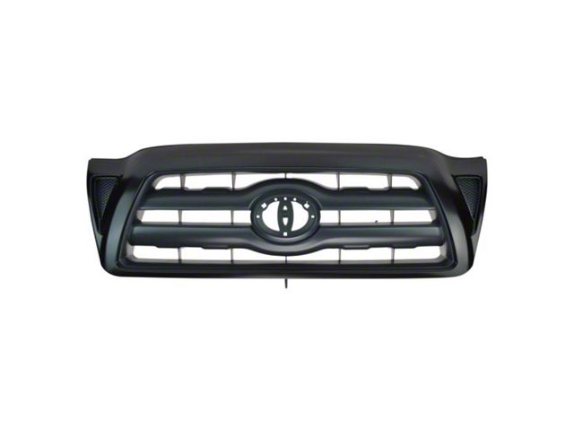 Upper Replacement Grille; Black (05-10 Tacoma Base, Pre Runner)