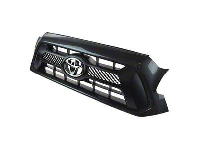 Upper Replacement Grille; Magnetic Gray (12-15 Tacoma)