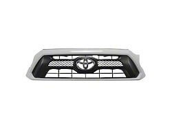 Upper Replacement Grille; Super White (12-15 Tacoma)