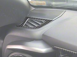 Upper Vent Accent Trim; Forged Carbon Fiber (16-23 Tacoma)