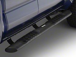 Go Rhino V-Series V3 Running Boards; Textured Black (2024 Tacoma Double Cab)