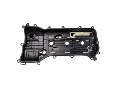 Valve Cover; Driver Side; Black (16-23 3.5L Tacoma)