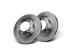 Vented 6-Lug Rotors; Front Pair (05-23 Tacoma)