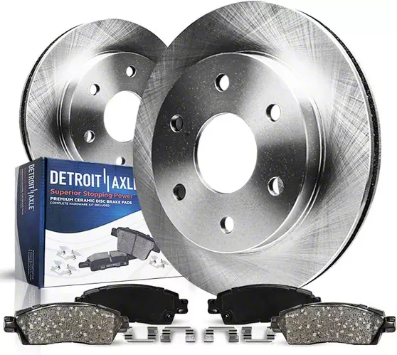 Tacoma Vented Lug Brake Rotor And Pad Kit Front Lug Tacoma