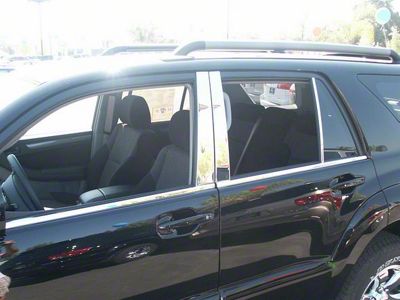 Window Sill Trim; Polished (05-15 Tacoma Double Cab)