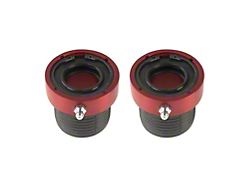 Ten Factory Dana 30/44 Front Axle Tube Seals; Red (87-18 Jeep Wrangler YJ, TJ & JK)