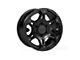 Teraflex Nomad Split Spoke Off-Road Metallic Black 6-Lug Wheel; 17x8.5; 0mm Offset (03-09 4Runner)