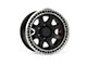 Teraflex Olympus Beadlock Off-Road Metallic Black 6-Lug Wheel; 17x9; -25mm Offset (03-09 4Runner)