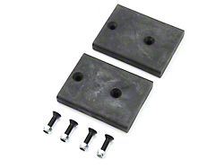 Teraflex SpeedBump 0.75-Inch Rear Lower Bump Stop Pad Kit (07-18 Jeep Wrangler JK)