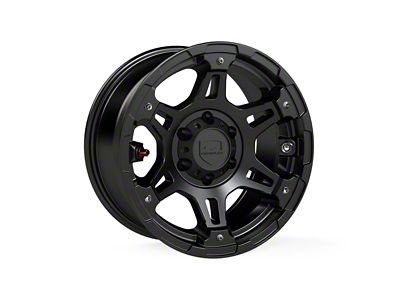 Teraflex Nomad Split Spoke Off-Road Metallic Black 6-Lug Wheel; 17x8.5; 0mm Offset (2024 Tacoma)