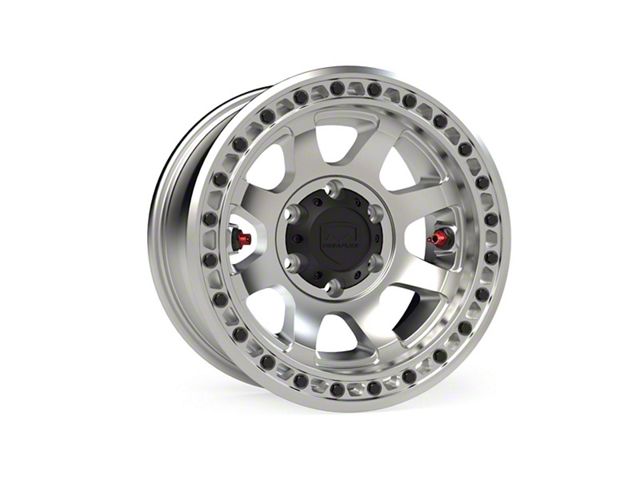 Teraflex Olympus Beadlock Off-Road Machined 6-Lug Wheel; 17x9; -25mm Offset (2024 Tacoma)