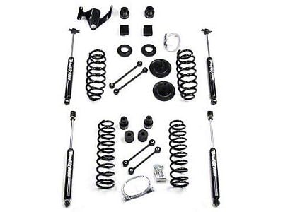 Teraflex 3-Inch Coil Spring Base Suspension Lift Kit with Front Track Bar and 9550 VSS Shocks (07-18 Jeep Wrangler JK 4-Door)