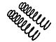 Teraflex 4-Inch Front Lift Coil Springs (97-06 Jeep Wrangler TJ)