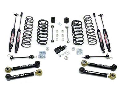 Teraflex 4-Inch Lift Kit with Shocks (97-06 Jeep Wrangler TJ)