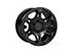 Teraflex Nomad Split Spoke Off-Road Metallic Black 6-Lug Wheel; 17x8.5; -12mm Offset (10-24 4Runner)