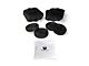 Teraflex 0.50-Inch Front and Rear Bump Stop Strike Pad Shim Kit (18-24 Jeep Wrangler JL)