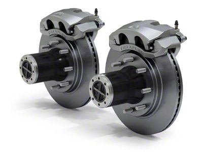 Teraflex Front 8-Lug Locking Hub Conversion Kit with Big Brakes (07-18 Jeep Wrangler JK)