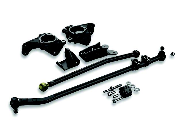 Teraflex High Steer System Kit and Drag Link Flip Kit (07-18 Jeep Wrangler JK)