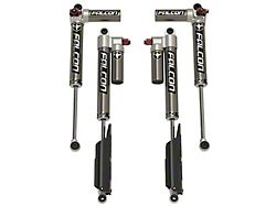 Falcon Shocks SP2 3.3 Fast Adjust Piggyback Front and Rear Shocks for 3.50 to 4.50-Inch Lift (20-24 3.6L Jeep Gladiator JT, Excluding Mojave)