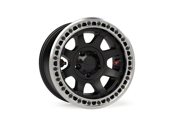 Teraflex Olympus Beadlock Off-Road Metallic Black Wheel; 17x9 (20-24 Jeep Gladiator JT)