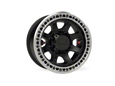 Teraflex Olympus Beadlock Off-Road Metallic Black 8-Lug Wheel; 17x9 (20-24 Jeep Gladiator JT)