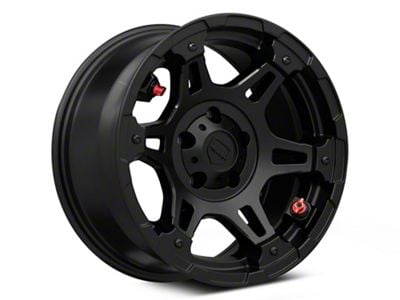 Teraflex Nomad Split Spoke Off-Road Metallic Black Wheel; 17x8.5; -12mm Offset (05-10 Jeep Grand Cherokee WK, Excluding SRT8)