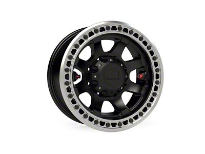 Teraflex Olympus Beadlock Off-Road Metallic Black 8-Lug Wheel; 17x9; -25mm Offset (05-10 Jeep Grand Cherokee WK, Excluding SRT8)