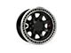 Teraflex Olympus Beadlock Off-Road Metallic Black 8-Lug Wheel; 17x9; -25mm Offset (05-10 Jeep Grand Cherokee WK, Excluding SRT8)