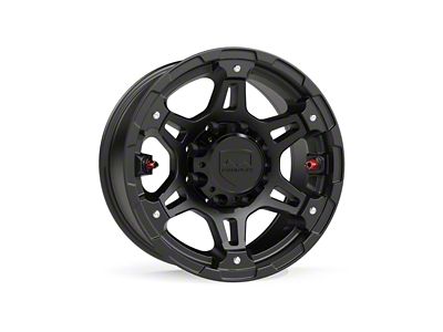 Teraflex Nomad Split Spoke Off-Road Metallic Black 8-Lug Wheel; 17x8.5; -12mm Offset (99-04 Jeep Grand Cherokee WJ)