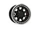 Teraflex Olympus Beadlock Off-Road Metallic Black 8-Lug Wheel; 17x9; -25mm Offset (99-04 Jeep Grand Cherokee WJ)