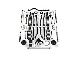 Teraflex 4-Inch Suspension Lift Kit with Alpine Short Control Arms and 9550 VSS Twin-Tube Shocks (07-18 Jeep Wrangler JK 4-Door)