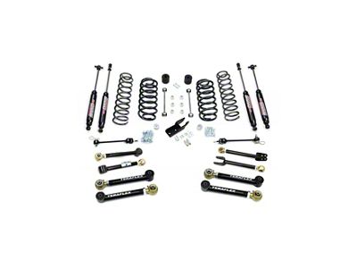 Teraflex 4-Inch Short Arm Suspension Lift Kit with 9550 VSS Shocks; Right Hand Drive (97-06 Jeep Wrangler TJ)