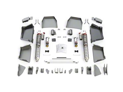 Teraflex Alpine RT Coil-Over Suspension System; Rear Kit (07-18 Jeep Wrangler JK 4-Door)