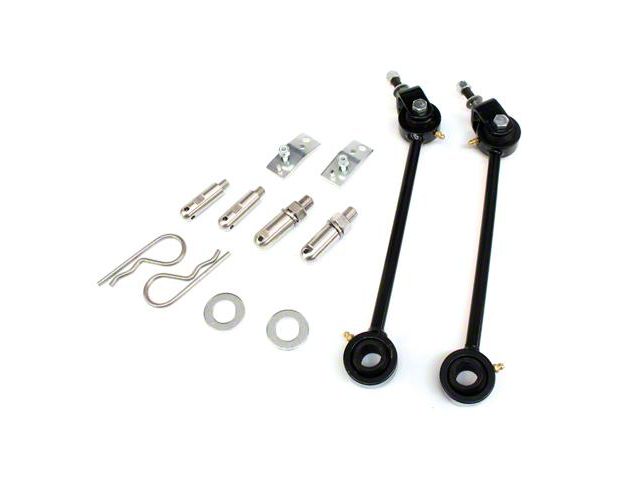 Teraflex Front Sway Bar Quick Disconnect Links for 0 to 2-Inch Lift (97-06 Jeep Wrangler TJ)